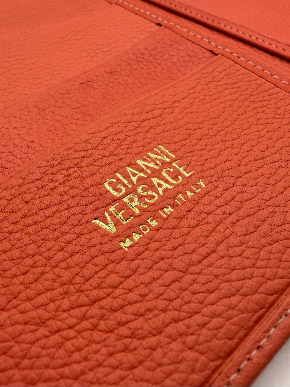 Vintage Gianni Versace Medusa Head Long Wallet